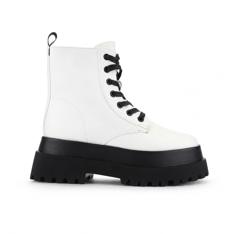 BOTIN BLANCO MUJER CASUAL CHALADA STORMI - 1