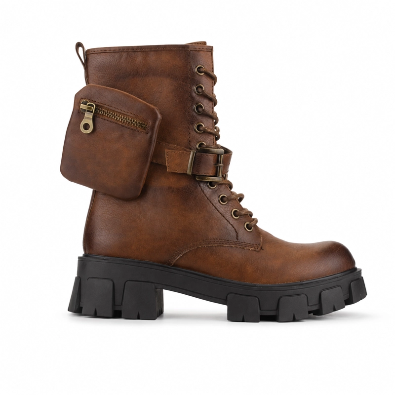 BOTIN CAFE  MUJER CASUAL CHALADA FLOYD - 1