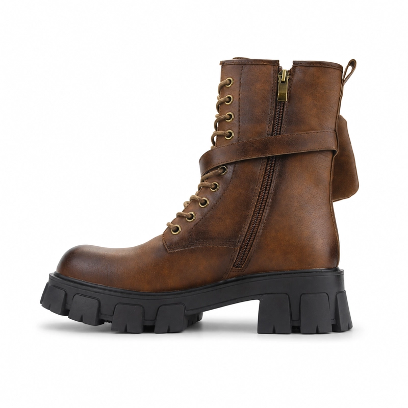 BOTIN CAFE  MUJER CASUAL CHALADA FLOYD - 2