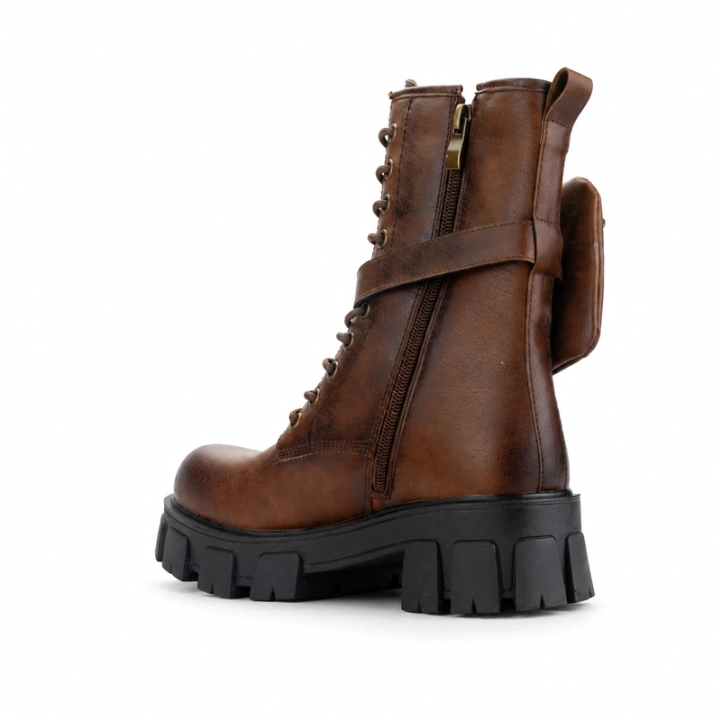 BOTIN CAFE  MUJER CASUAL CHALADA FLOYD - 4