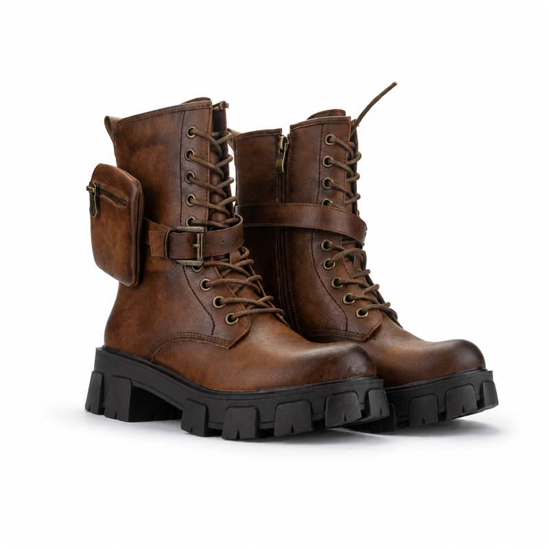 BOTIN CAFE  MUJER CASUAL CHALADA FLOYD - 6