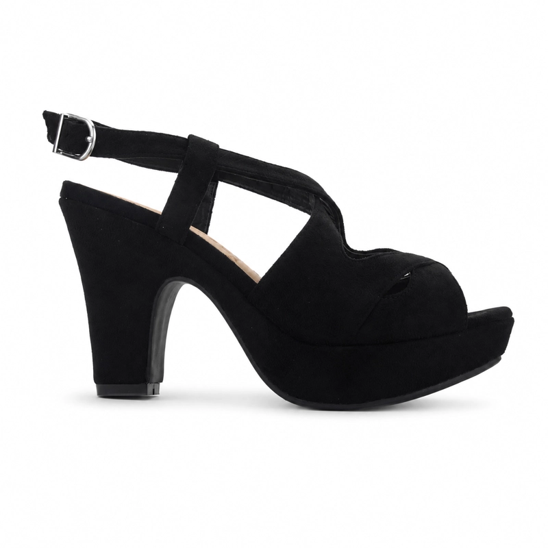 SANDALIA NEGRO MUJER CASUAL CHALADA COSIMO - 1