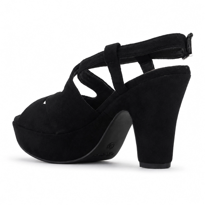 SANDALIA NEGRO MUJER CASUAL CHALADA COSIMO - 4