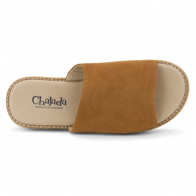 SANDALIA CAMEL MUJER CASUAL CHALADA MASIE - 5