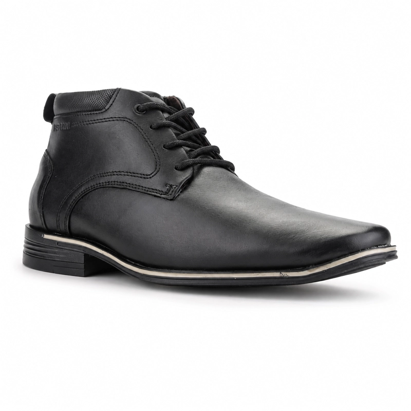 BOTIN NEGRO HOMBRE CASUAL FERRACINI MUNIQUE 3363 - 3