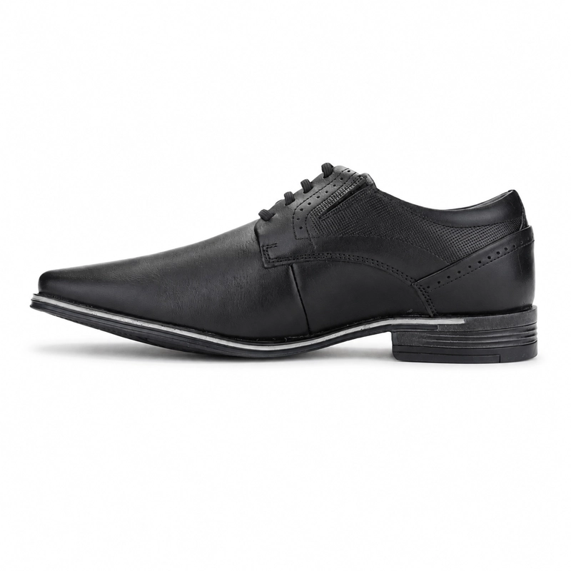 ZAPATO NEGRO HOMBRE CASUAL FERRACINI MUNIQUE 3361 - 2