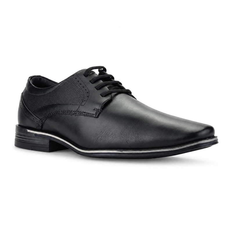 ZAPATO NEGRO HOMBRE CASUAL FERRACINI MUNIQUE 3361 - 3