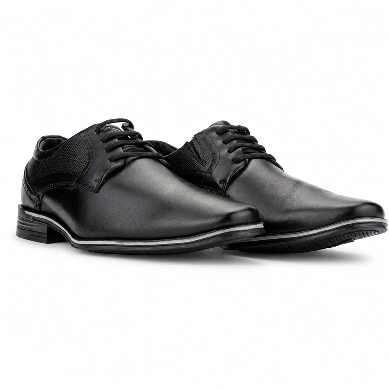 ZAPATO NEGRO HOMBRE CASUAL FERRACINI MUNIQUE 3361 - 7