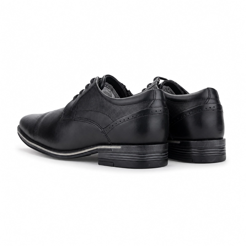 ZAPATO NEGRO HOMBRE CASUAL FERRACINI MUNIQUE 3361 - 8