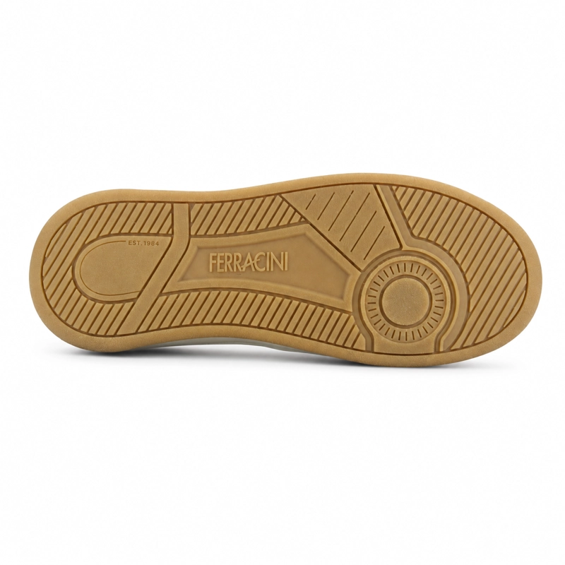 ZAPATILLA BEIGE HOMBRE URBANO FERRACINI JAX 8766 - 6