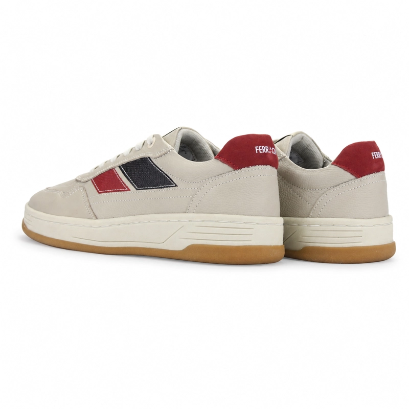 ZAPATILLA BEIGE HOMBRE URBANO FERRACINI JAX 8766 - 8