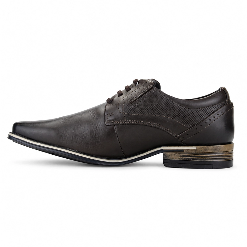 ZAPATO CAFE  HOMBRE CASUAL FERRACINI MUNIQUE 3361 - 2