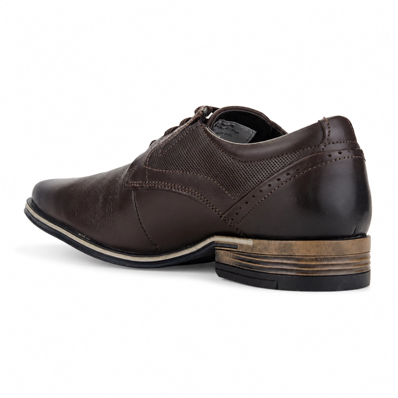 ZAPATO CAFE  HOMBRE CASUAL FERRACINI MUNIQUE 3361 - 4
