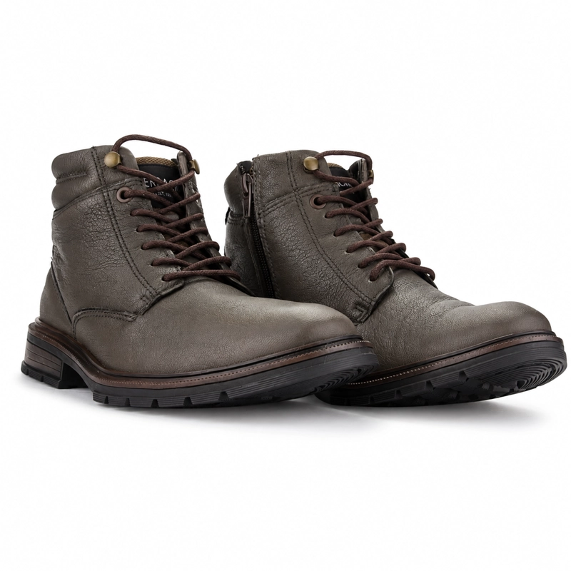 BOTIN CAFE  HOMBRE CASUAL FERRACINI COLUMBIA 8640 - 6