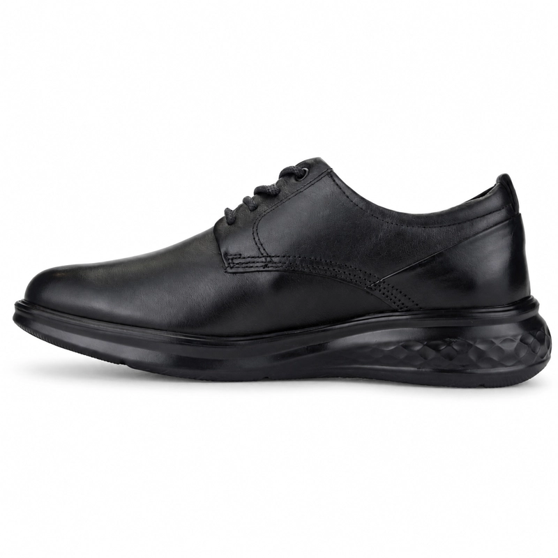 ZAPATO NEGRO HOMBRE CASUAL FERRACINI PORTER 6220 - 2