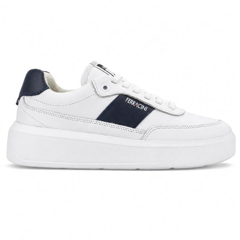 ZAPATILLA BLANCO HOMBRE URBANO FERRACINI FLIP 6787 - 1