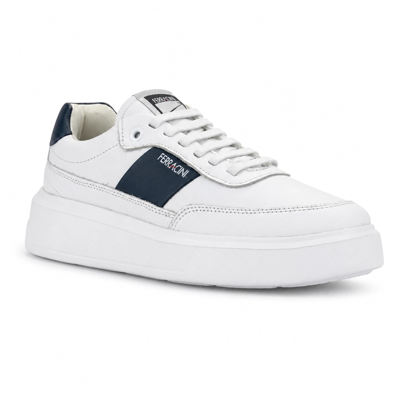 ZAPATILLA BLANCO HOMBRE URBANO FERRACINI FLIP 6787 - 3