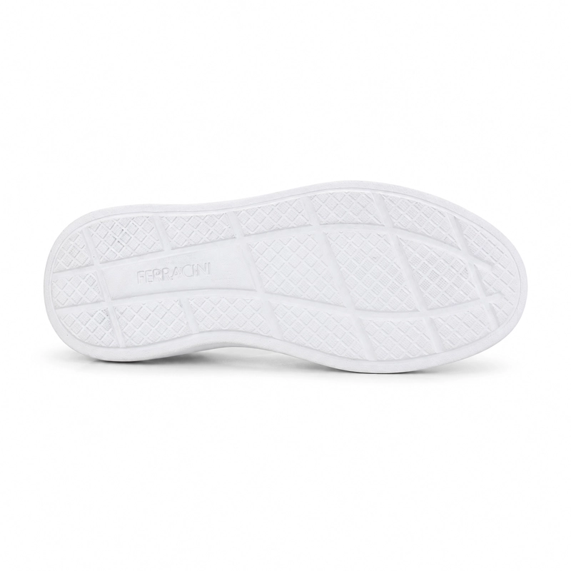 ZAPATILLA BLANCO HOMBRE URBANO FERRACINI FLIP 6787 - 5