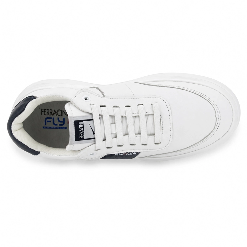 ZAPATILLA BLANCO HOMBRE URBANO FERRACINI FLIP 6787 - 6