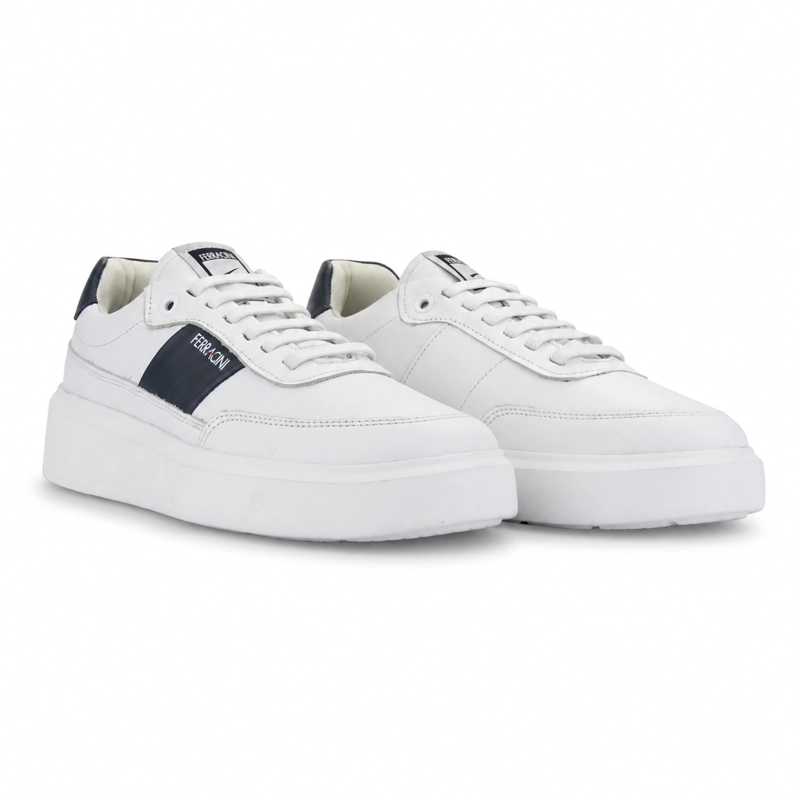 ZAPATILLA BLANCO HOMBRE URBANO FERRACINI FLIP 6787 - 7