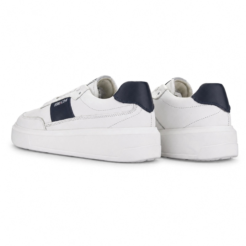 ZAPATILLA BLANCO HOMBRE URBANO FERRACINI FLIP 6787 - 8