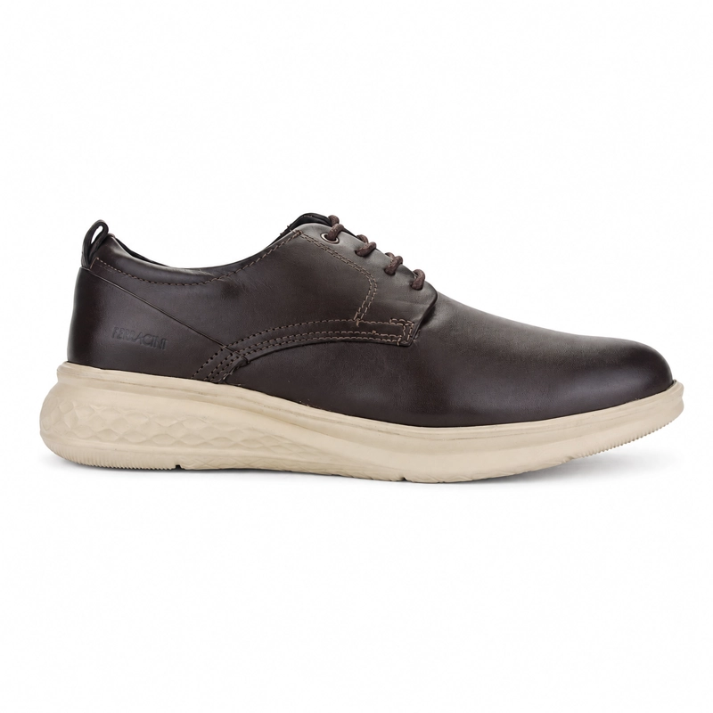 ZAPATO CAFE  HOMBRE CASUAL FERRACINI PORTER 6220 - 1