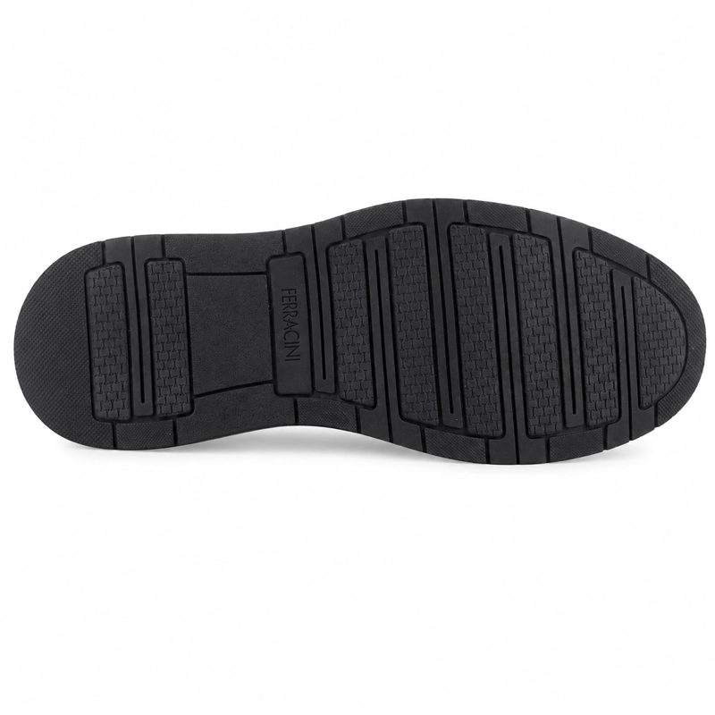 ZAPATO CAFE  CLARO HOMBRE CASUAL FERRACINI AUSTIN 5166 - 6