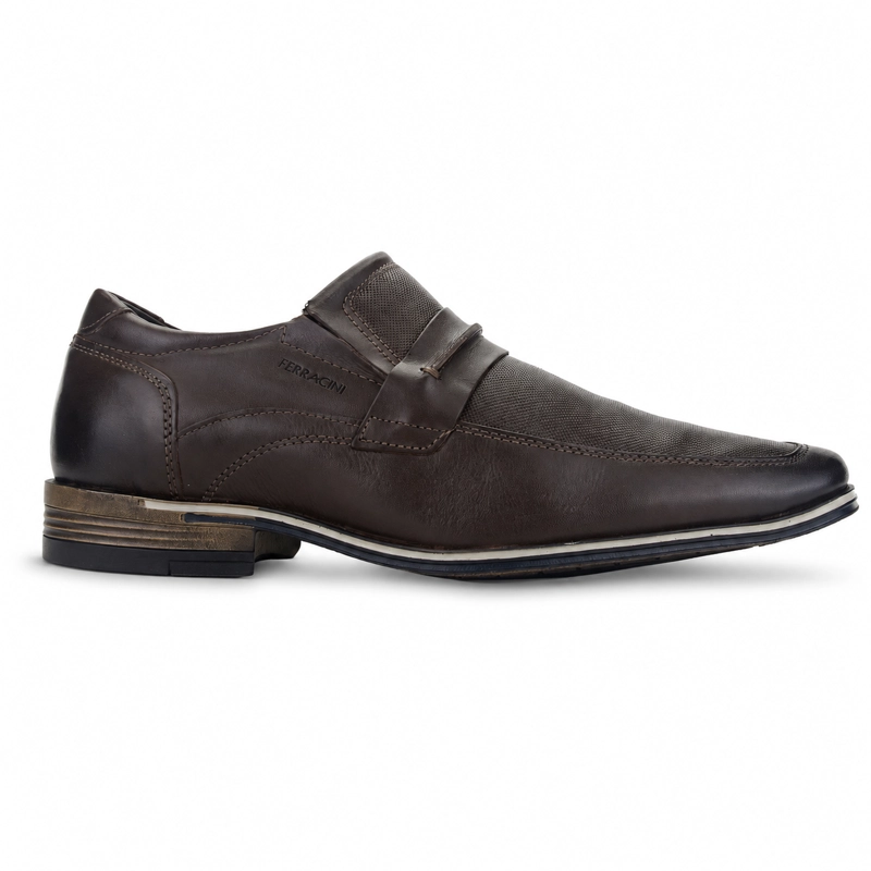 ZAPATO CAFE  HOMBRE CASUAL FERRACINI MUNIQUE 3362 - 1