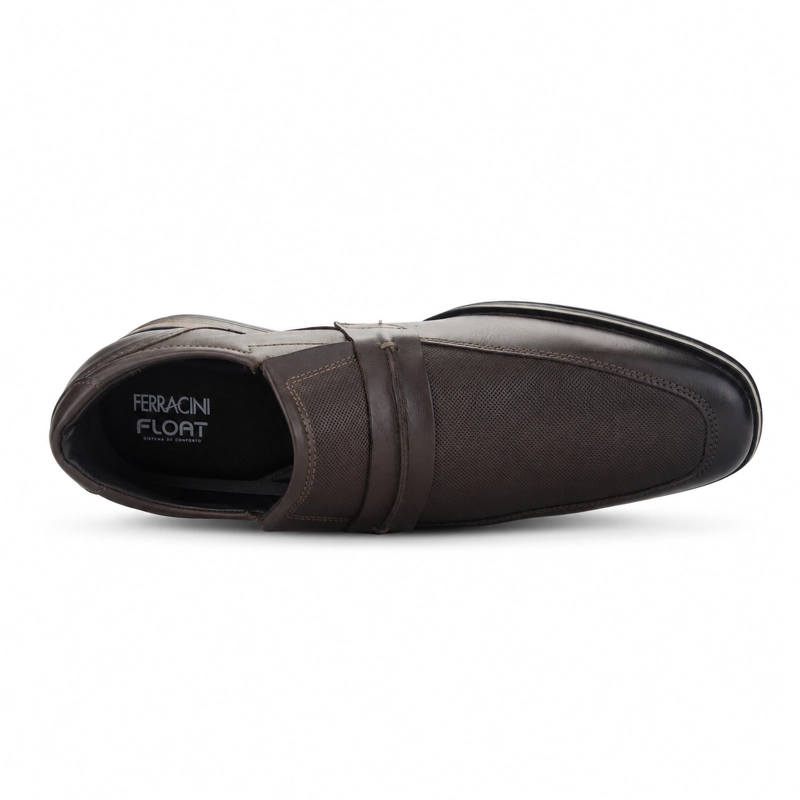 ZAPATO CAFE  HOMBRE CASUAL FERRACINI MUNIQUE 3362 - 5