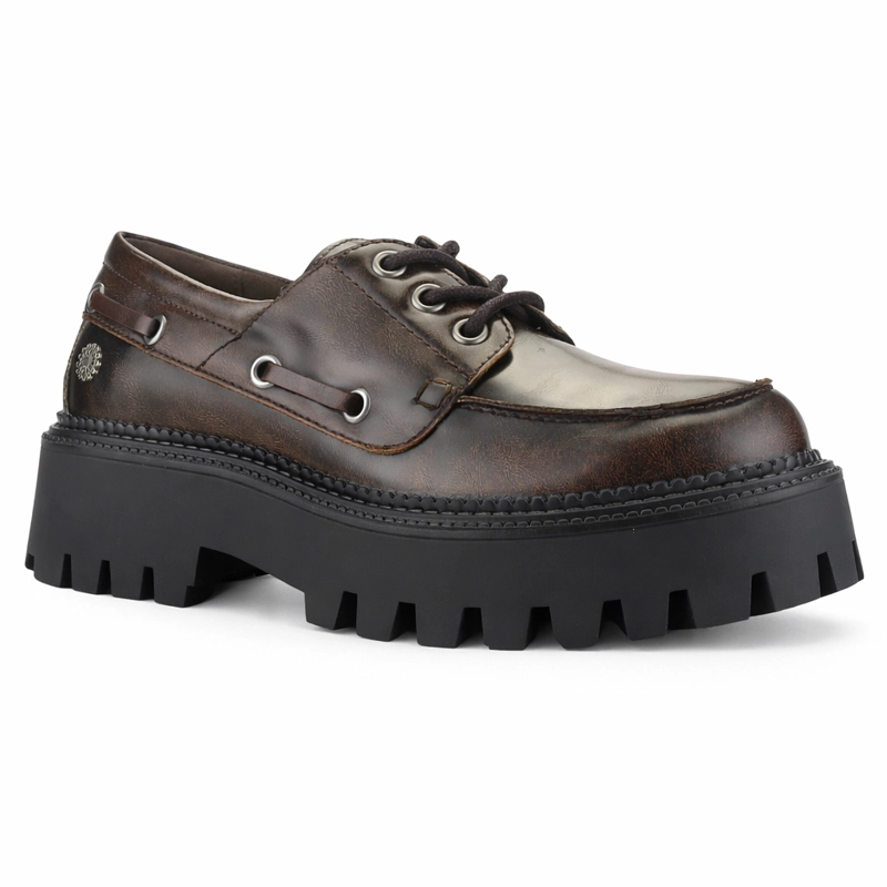 MOCASIN CAFE MUJER CASUAL CHALADA LENNON - 3