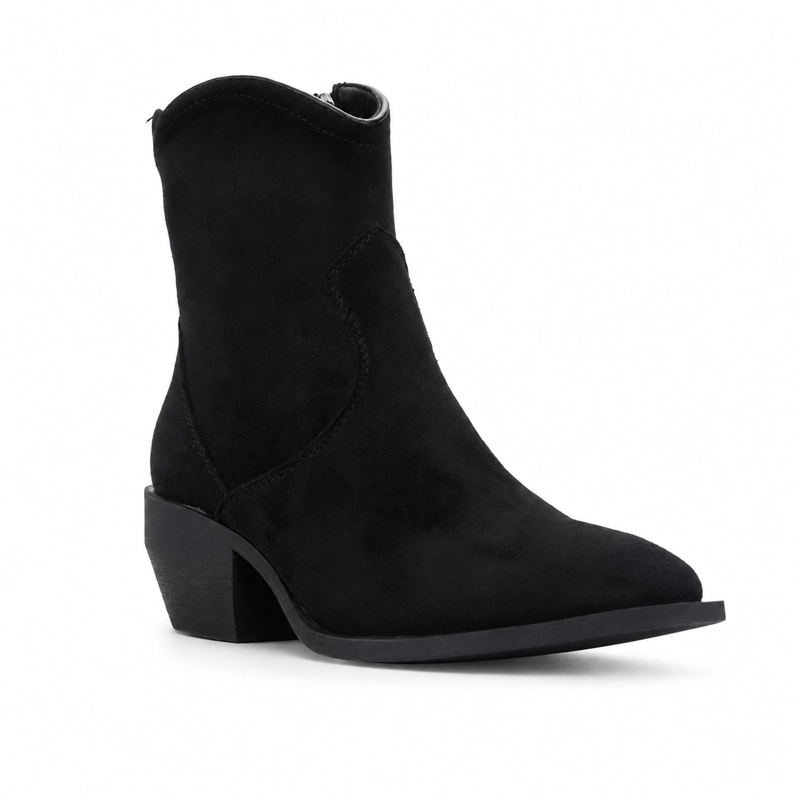 BOTIN NEGRO MUJER CASUAL CHALADA ARROYO - 3