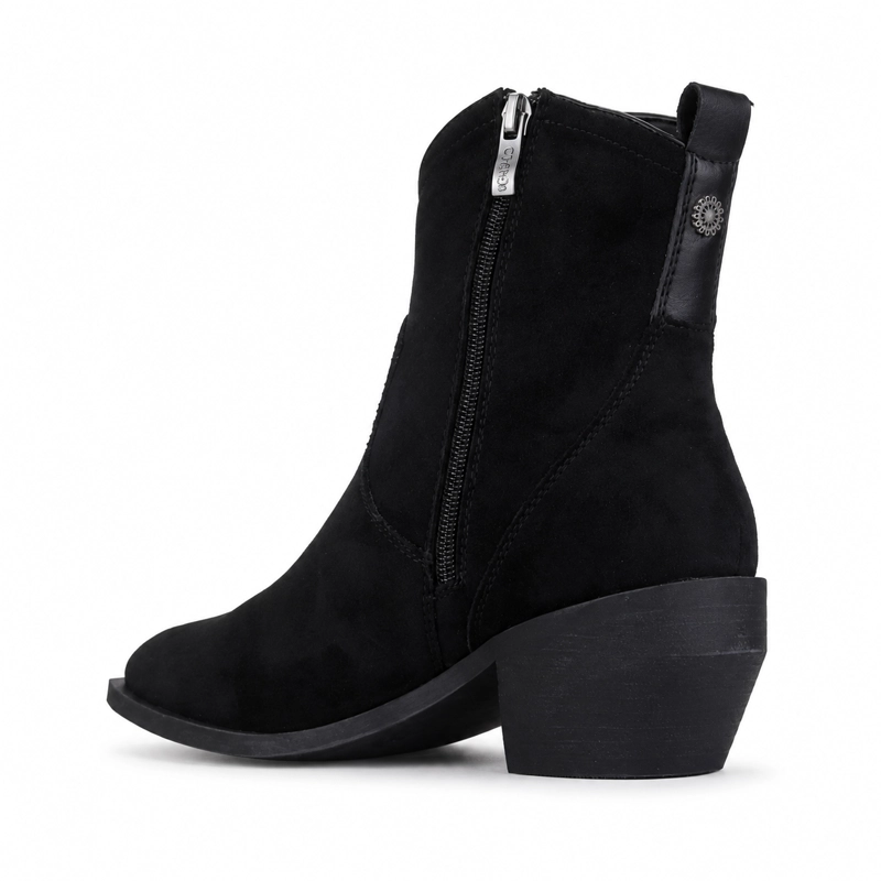 BOTIN NEGRO MUJER CASUAL CHALADA ARROYO - 4