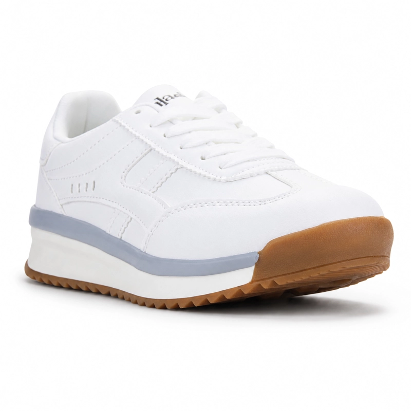ZAPATILLA BLANCO MUJER URBANO CHALADA FRONT - 3