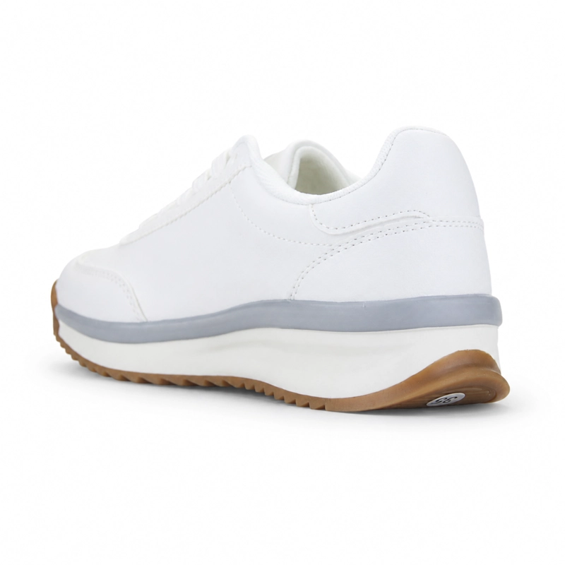 ZAPATILLA BLANCO MUJER URBANO CHALADA FRONT - 4