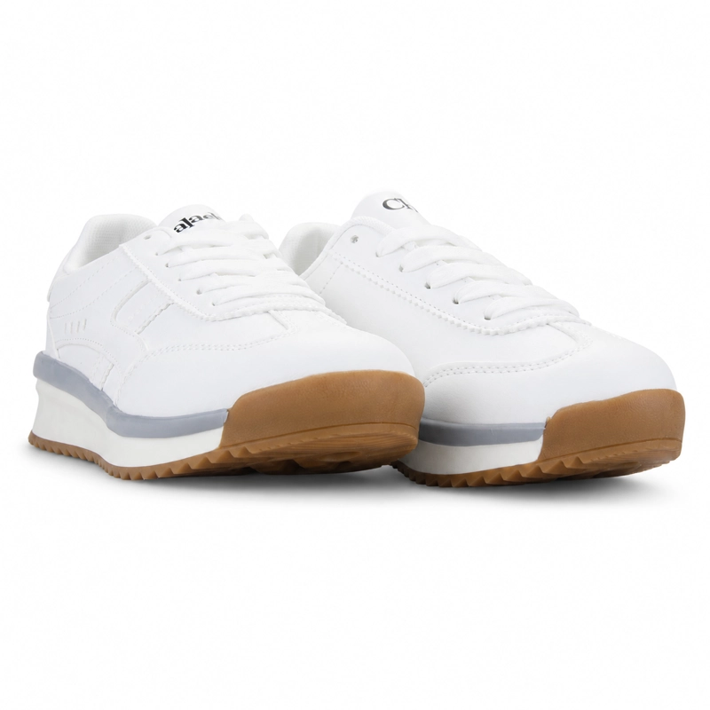 ZAPATILLA BLANCO MUJER URBANO CHALADA FRONT - 6