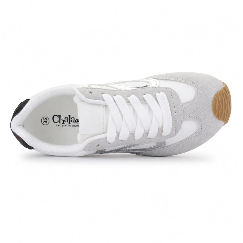 ZAPATILLA BLANCO MUJER URBANO CHALADA NERUM - 5