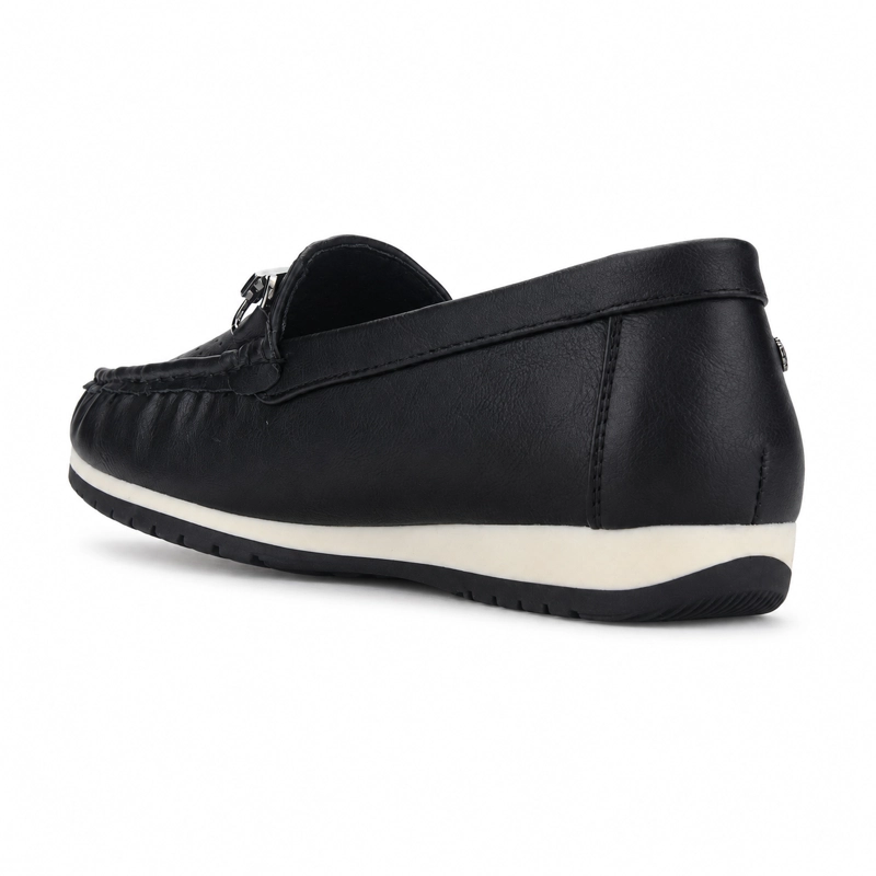 MOCASIN NEGRO MUJER CASUAL CHALADA DUNA - 4