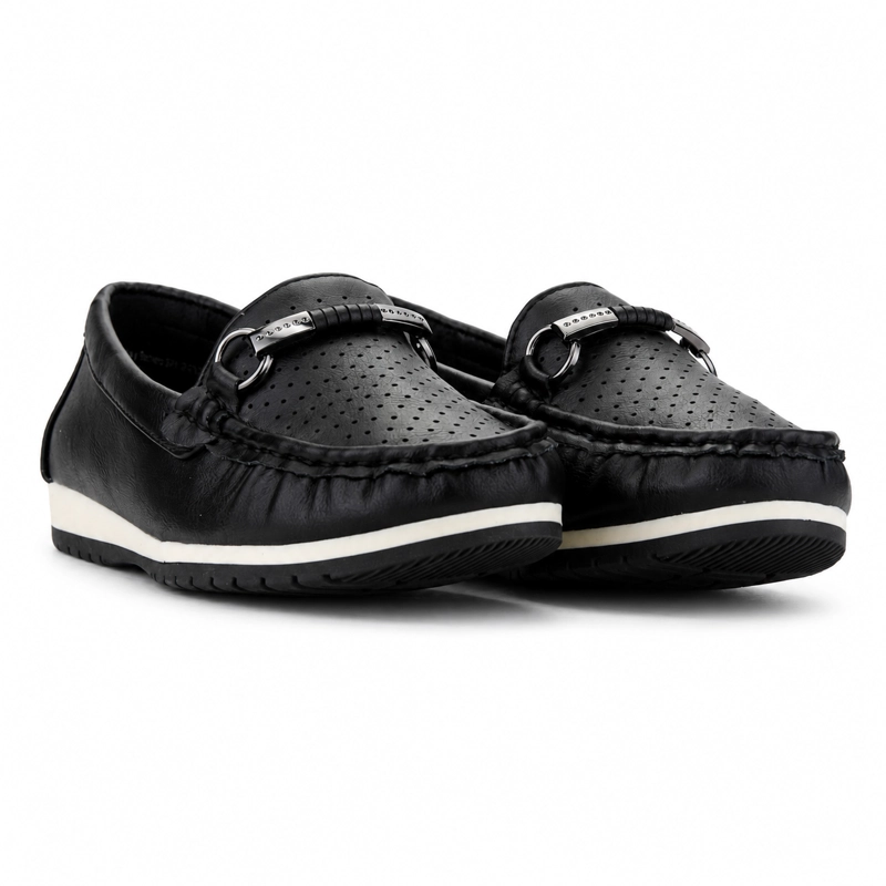 MOCASIN NEGRO MUJER CASUAL CHALADA DUNA - 7