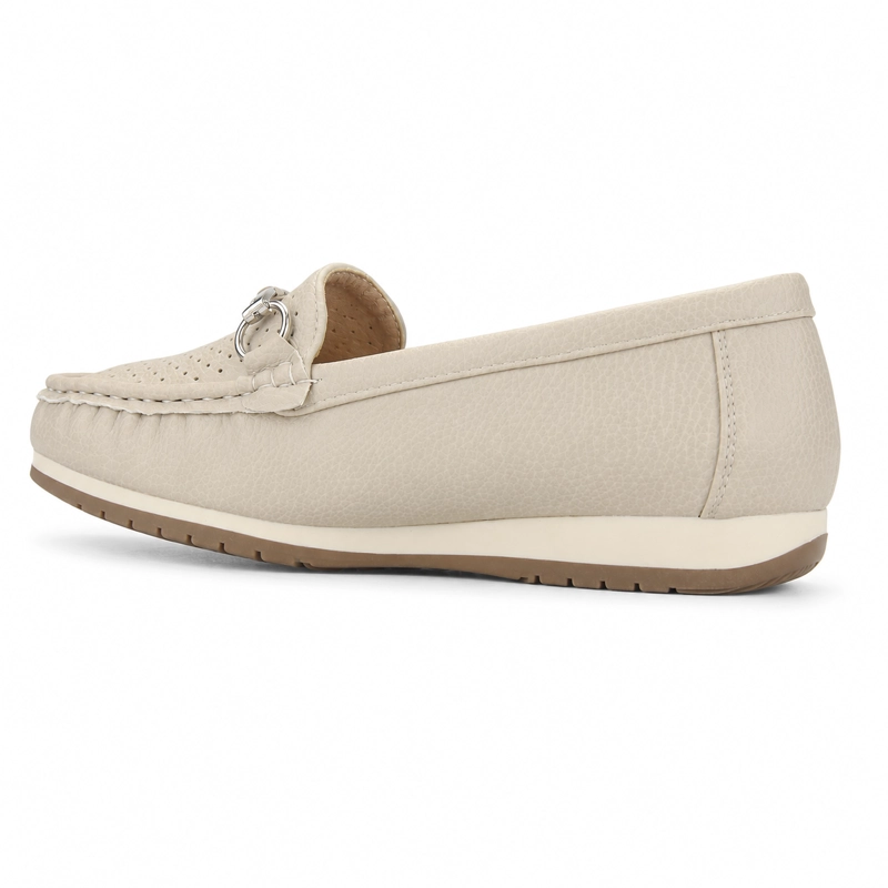 MOCASIN BEIGE MUJER CASUAL CHALADA DUNA - 2