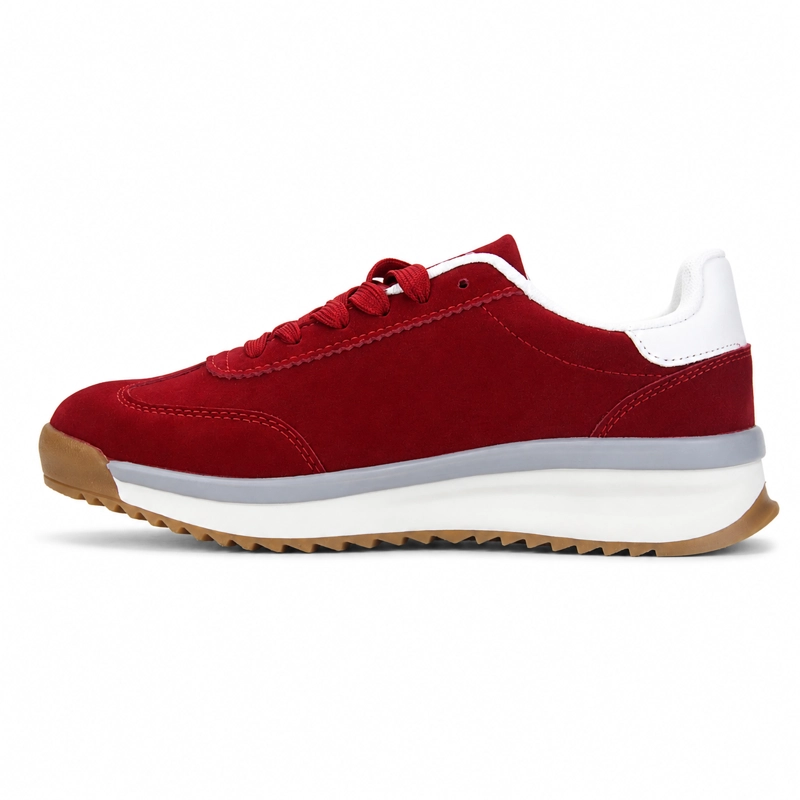 ZAPATILLA ROJO MUJER URBANO CHALADA FRONT - 2