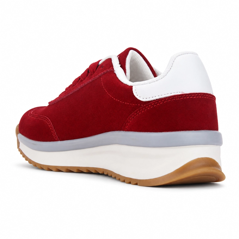 ZAPATILLA ROJO MUJER URBANO CHALADA FRONT - 4