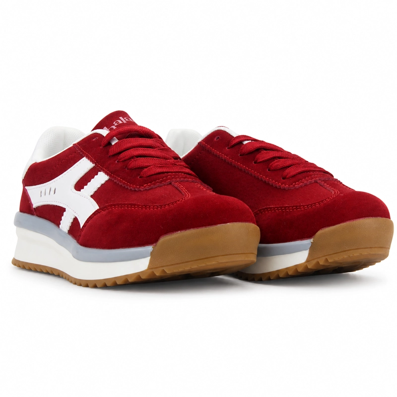 ZAPATILLA ROJO MUJER URBANO CHALADA FRONT - 7