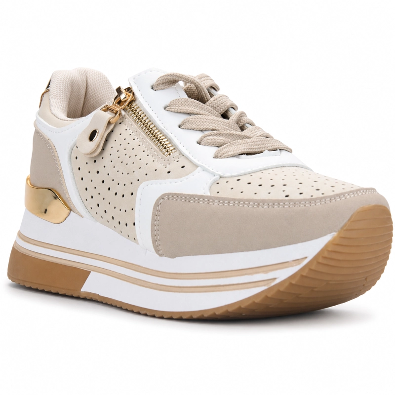 ZAPATILLA BEIGE MUJER URBANO CHALADA JETTIXLOW - 3