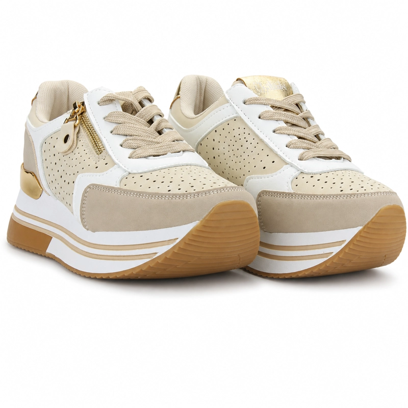 ZAPATILLA BEIGE MUJER URBANO CHALADA JETTIXLOW - 6