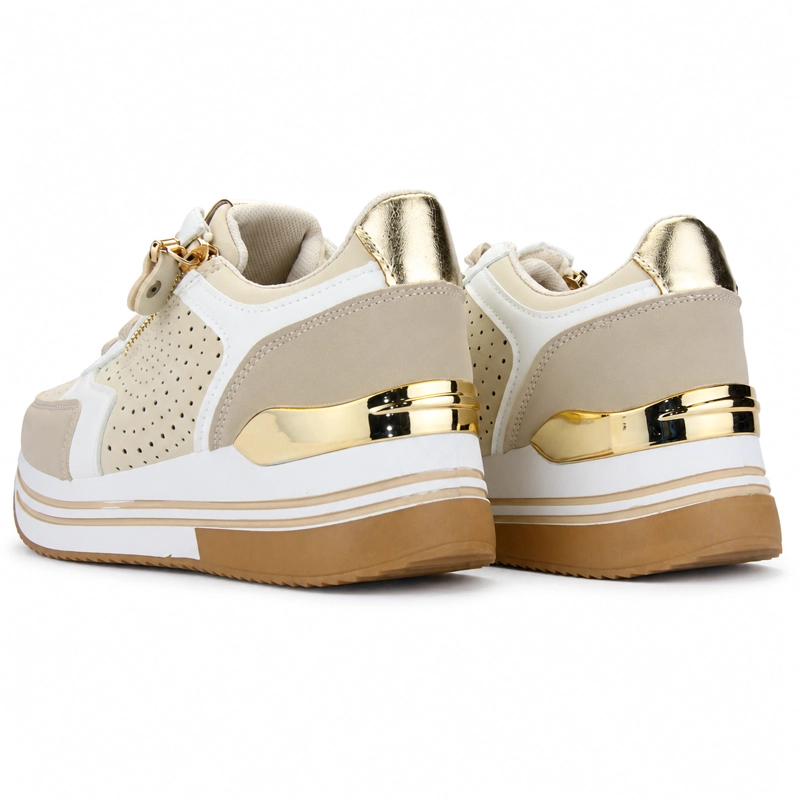 ZAPATILLA BEIGE MUJER URBANO CHALADA JETTIXLOW - 7