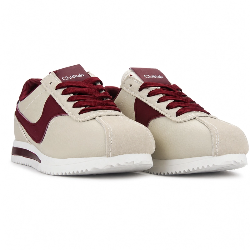 ZAPATILLA BEIGE MUJER URBANO CHALADA CORTES - 6