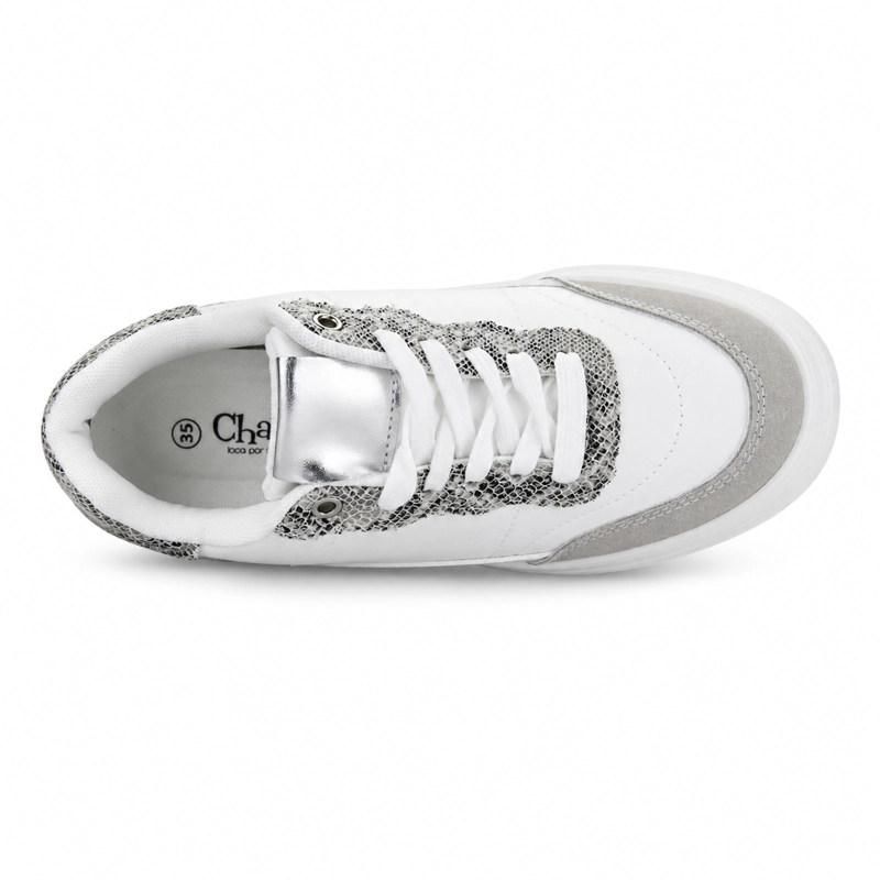 ZAPATILLA BLANCO MUJER URBANO CHALADA VALKEN - 5