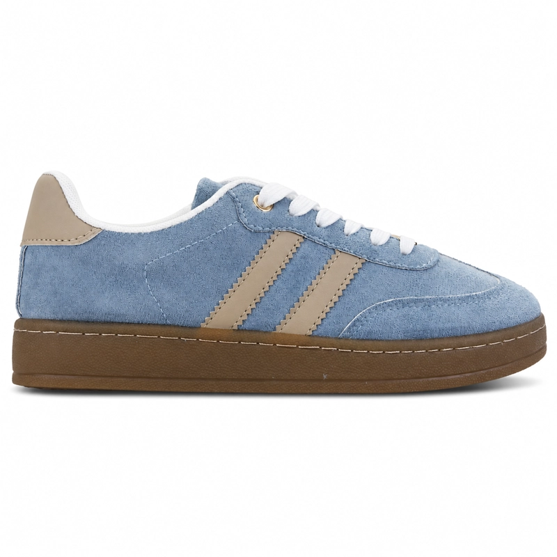 ZAPATILLA AZUL MUJER URBANO CHALADA PITA - 1