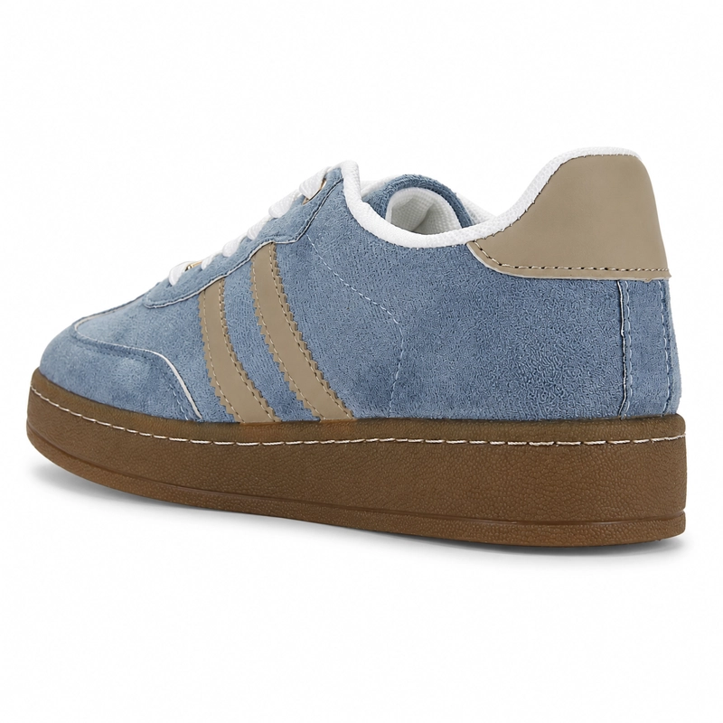 ZAPATILLA AZUL MUJER URBANO CHALADA PITA - 4