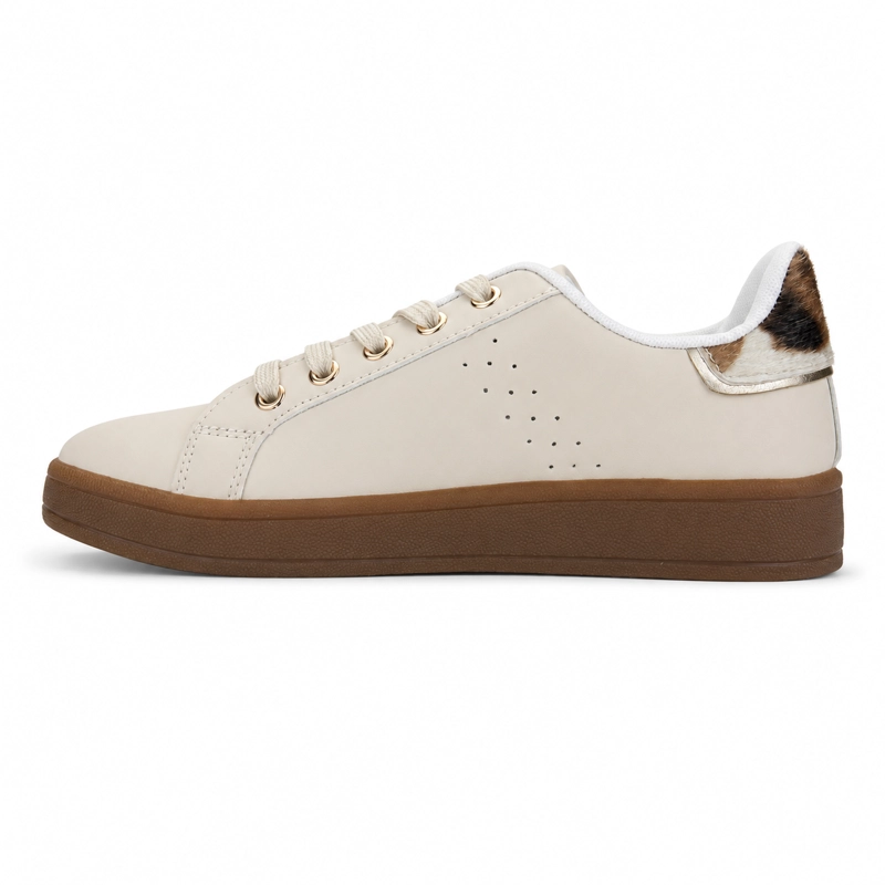 ZAPATILLA BEIGE MUJER URBANO CHALADA PITA - 2